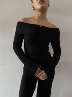 Top Isabella - negro