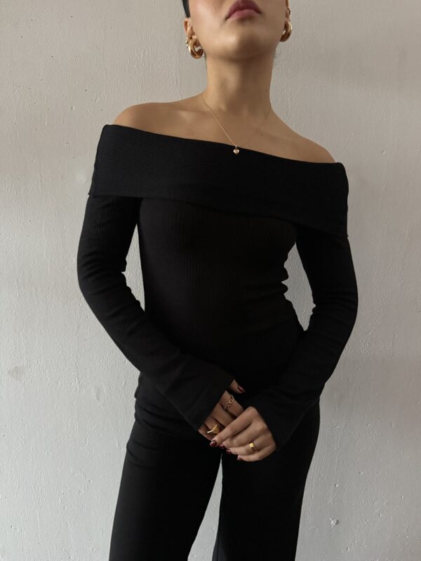 Top Isabella - negro