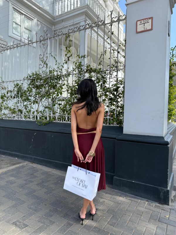 Top Rafaella - burgundy