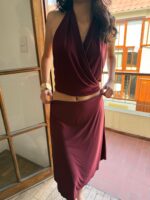 Top Rafaella - burgundy