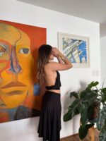 Top Rafaella - negro