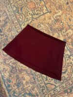 Mini Falda Rafaella - burgundy